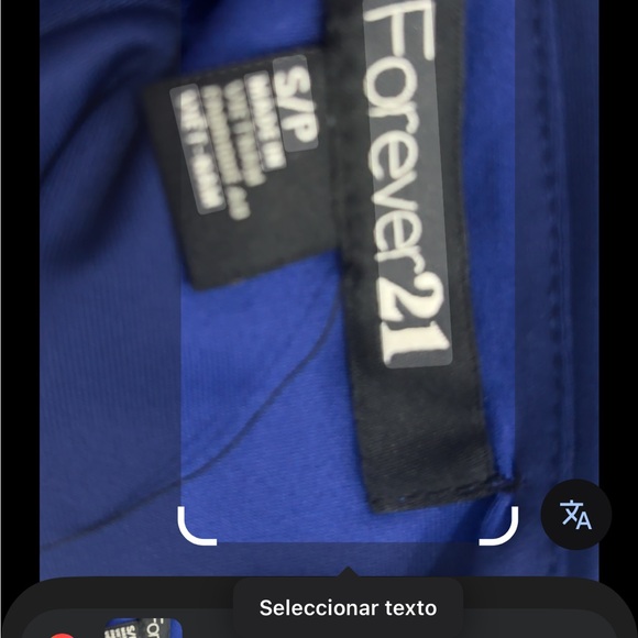 Forever 21 Royal Blue Apparel - Picture 1 of 5